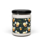 Cheerful Bee Scented Soy Candle, Cozy Home Fragrance