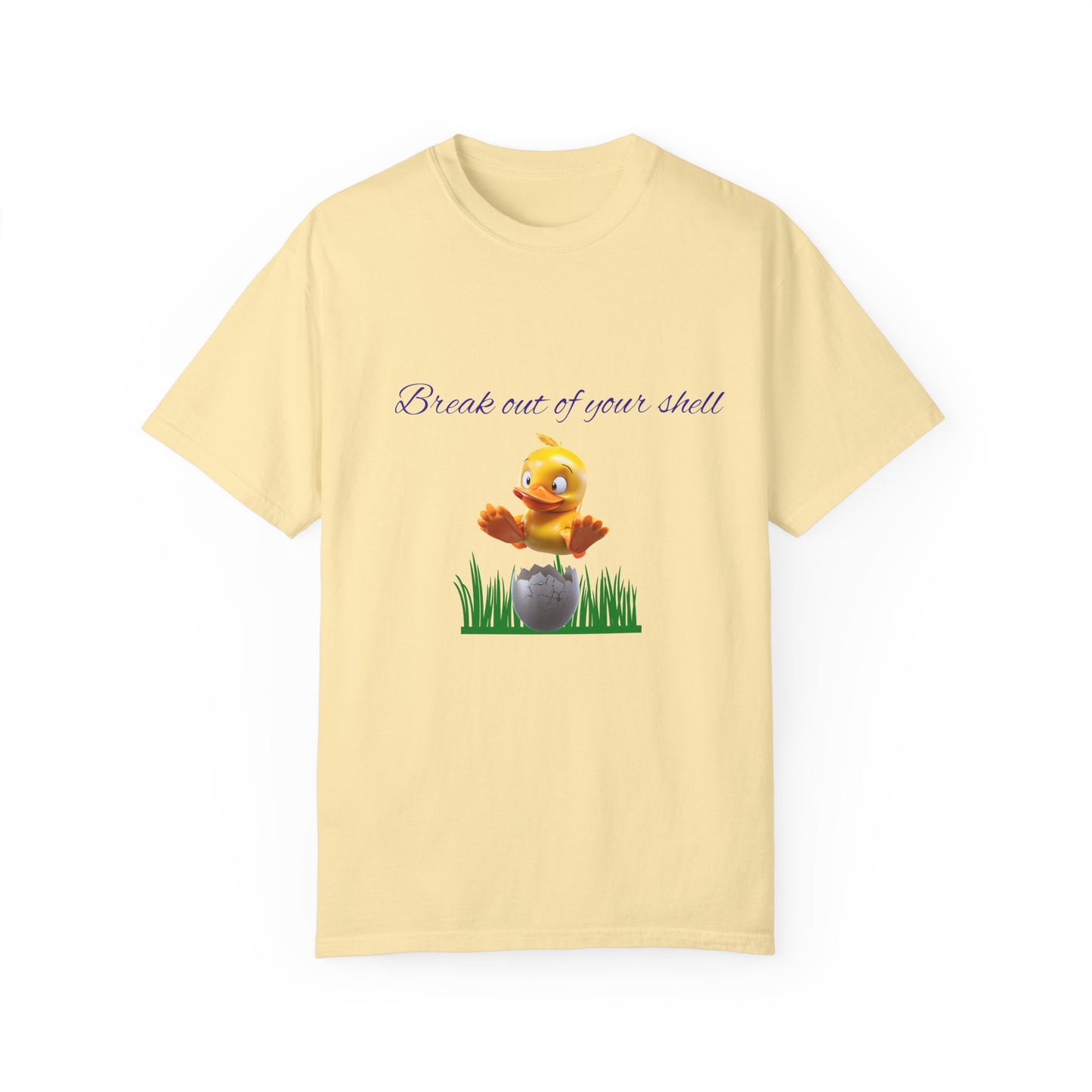 Egg-citing Garment-Dyed T-shirt: Perfect for Easter, Spring Celebrations