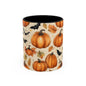 Pumpkin Halloween Coffee Mug, Fall Decor Mugs, Spooky Halloween Gifts, Autumn Drinkware, Seasonal Coffee Cups