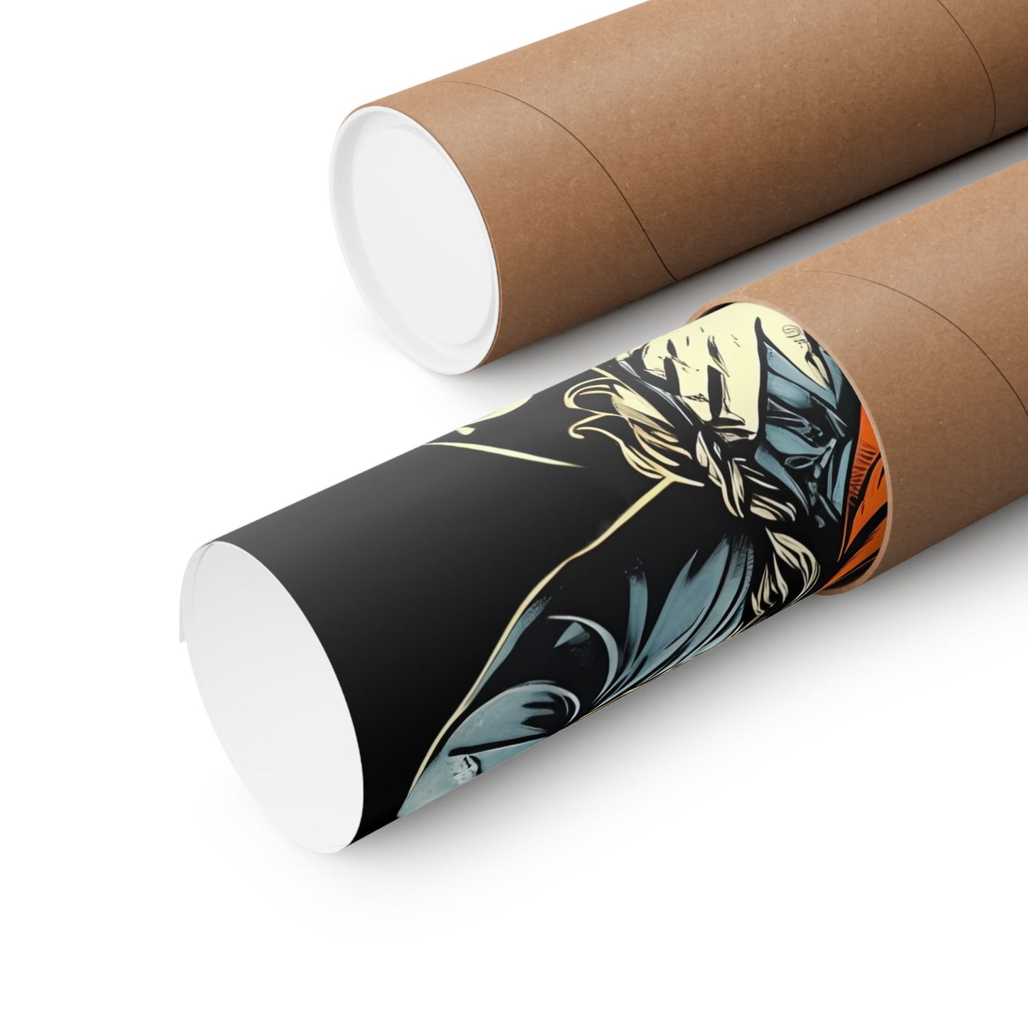 Bold & Fearless Cowboy Woman Poster — Matte Vertical Wall Art