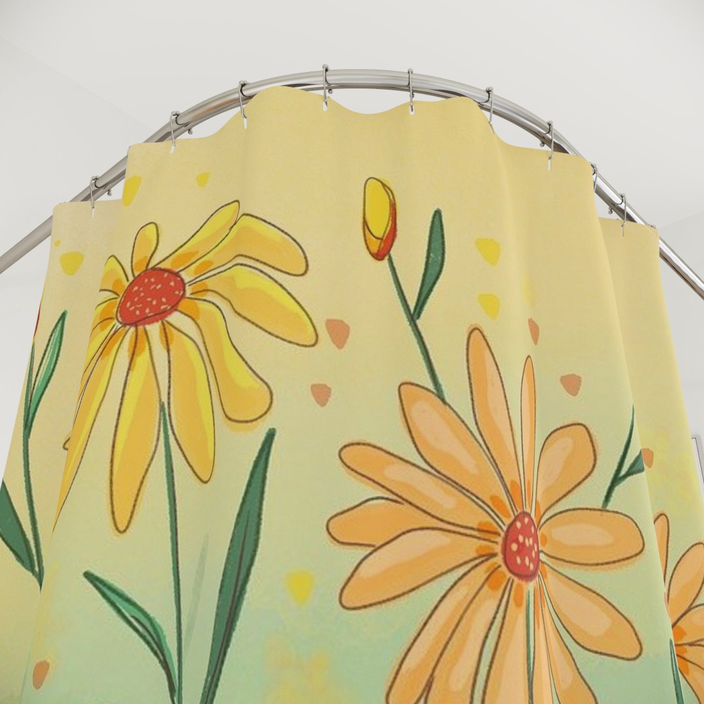 Cheerful Floral Shower Curtains | Bright Bathroom Decor | Spring Vibes, Gifts for Home, Boho Shower Decor, Bathroom Accessories, [...]