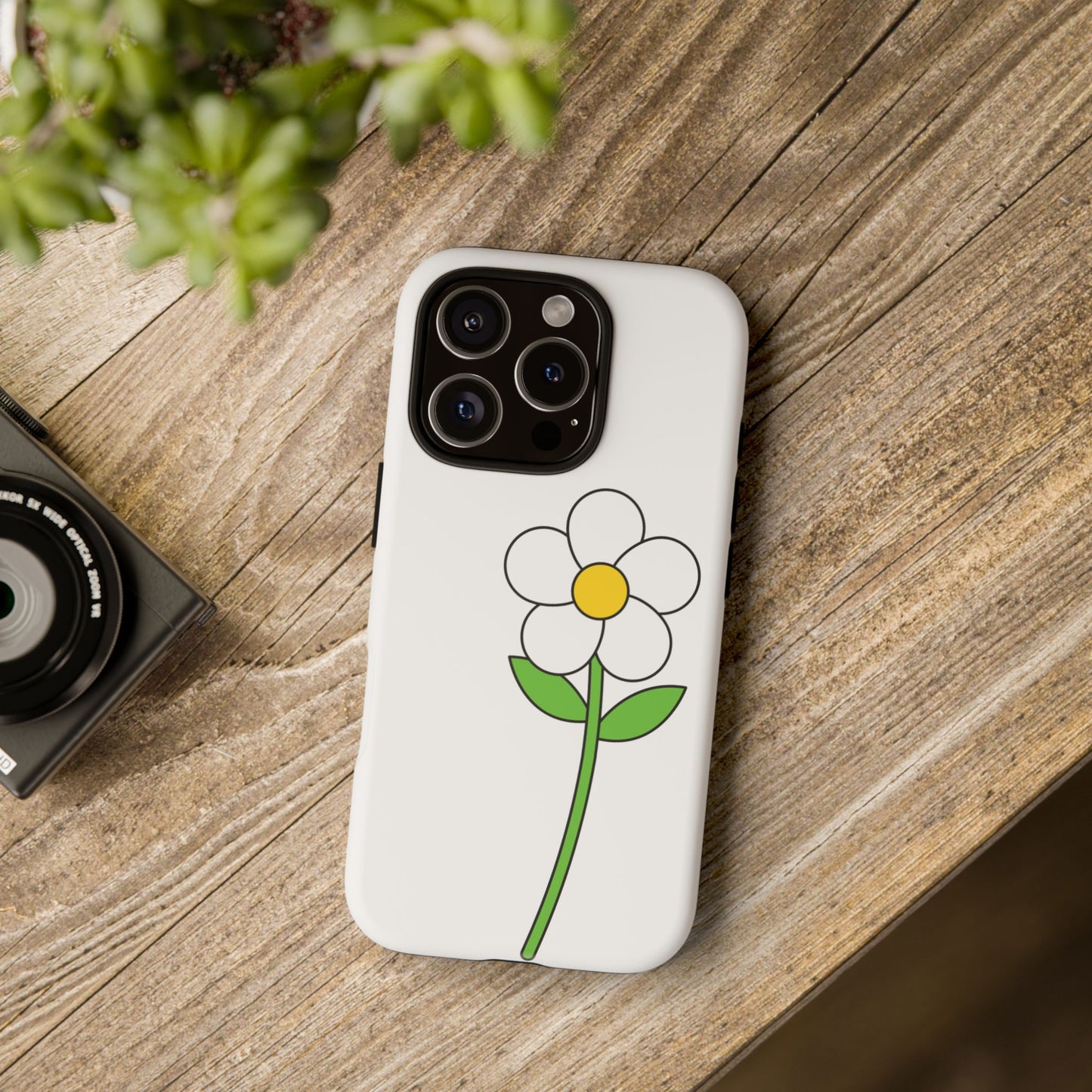 Floral Phone Case, Tough Cases with Flower Design, Cute Phone Accessory, Gifts for Her, Spring Decor, Unique Phone Cases