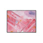 Pink Watercolor Abstract Heavy-Duty Floor Mat — Slip-Resistant Entry & Kitchen Rug