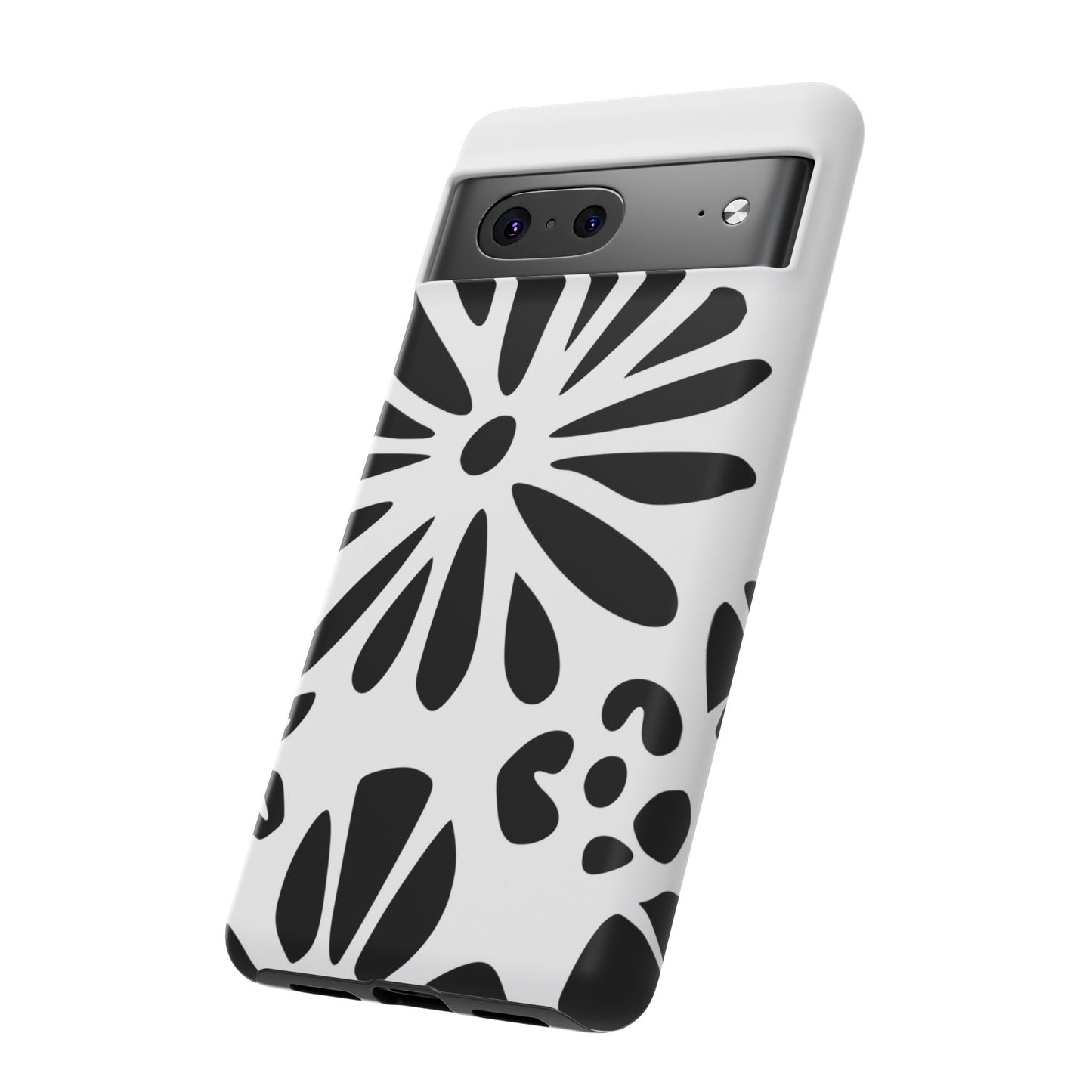 Stylish Phone Case with Floral Design, Tough Phone Cover for Her, Trendy Black and White Cell Phone Case, Unique Gift for Birthdays [...]