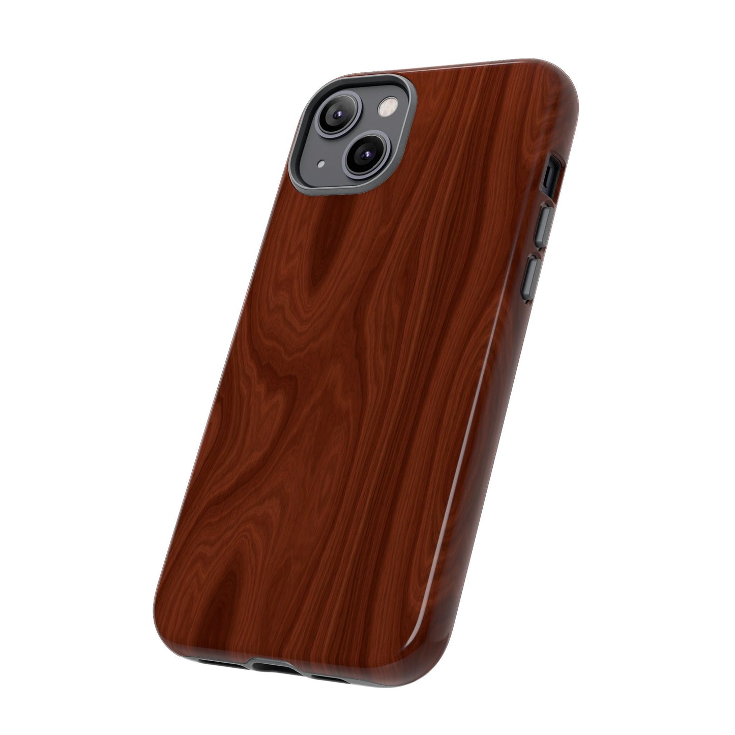 Wood Grain Phone Case, Stylish Tough Cases, Nature-Inspired Protective Cover, Unique Gifts for Him and Her, Eco-Friendly Tech Accessory