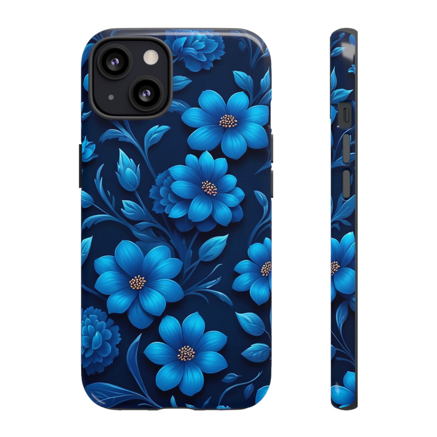 Tough Cases: Floral iPhone Case, Vibrant Phone Cover, Flower Patterned Case, Protective Floral Design, Spring Gift Idea