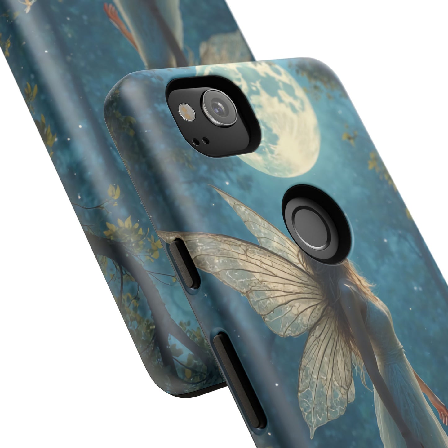 Fairy Moon Phone Case | Tough Cases for Nature Lovers, Fantasy Gift, Boho Phone Accessory, Ethereal Aesthetic, Magical Design