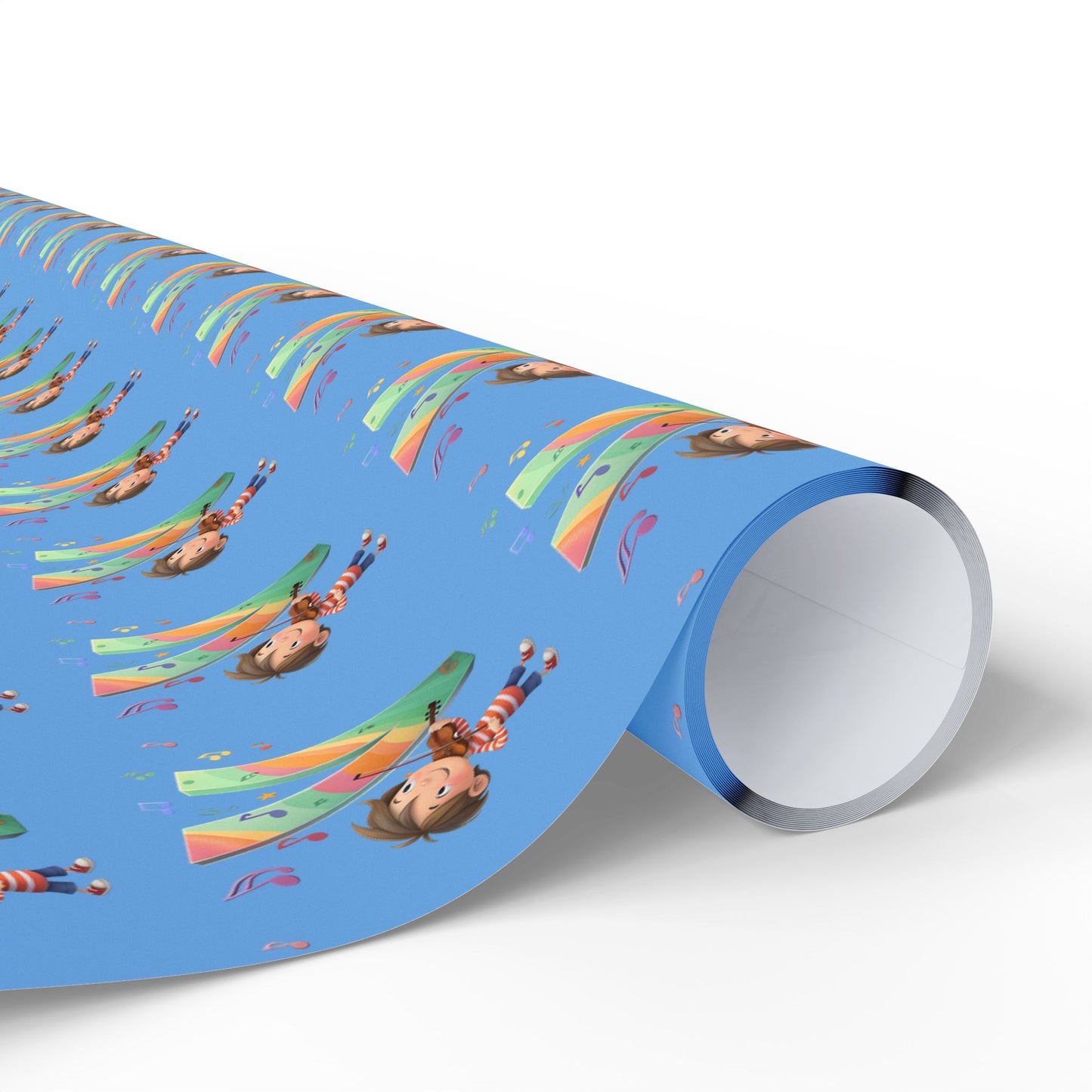 Colorful Gift Wrapping Paper for All Occasions, Birthday, Holidays, Kids' Gifts, Eco-Friendly Wrap, Fun Designs