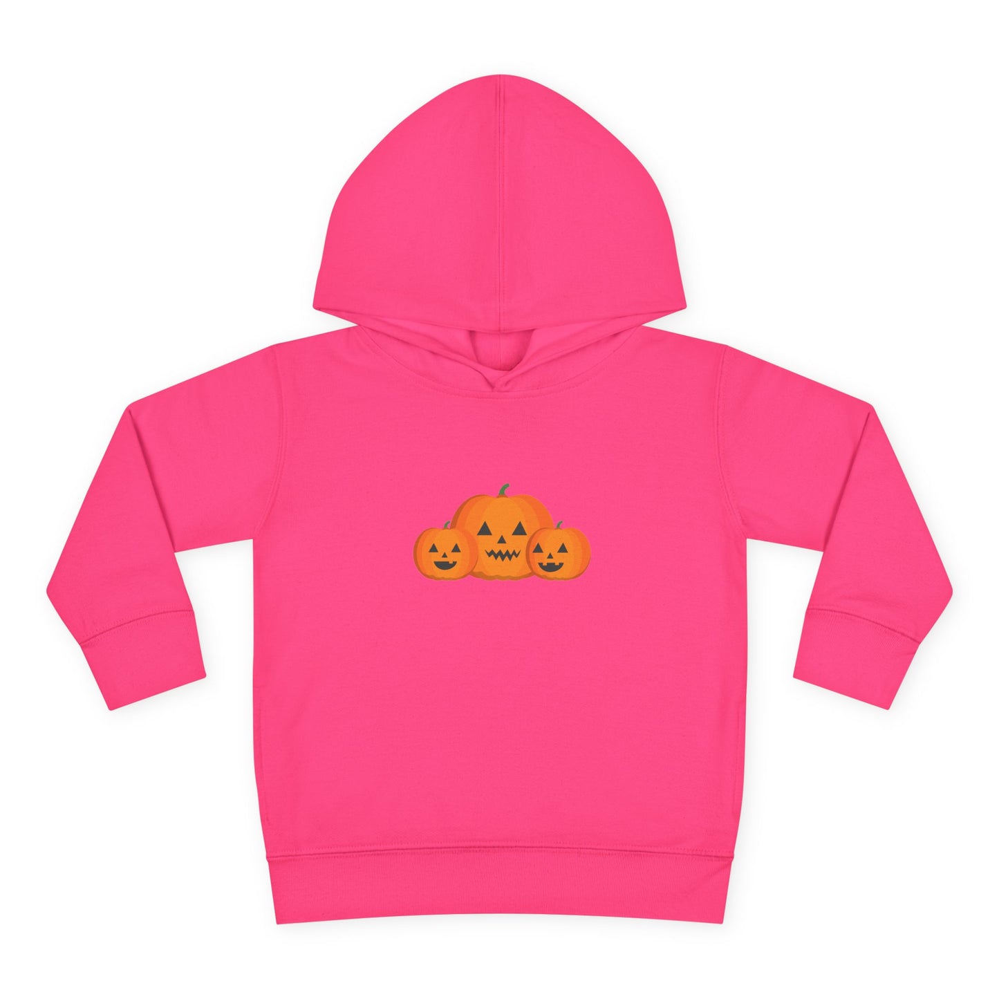Halloween Pumpkin Toddler Hoodie, Cozy Autumn Wear, Kid's Holiday Sweatshirt, Fall Outfit, Trick-or-Treat Apparel