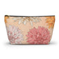 Floral Accessory Pouch - Versatile Cosmetic Bag, Travel Organizer, Gift for Her, Makeup Storage, Stylish Pencil Case