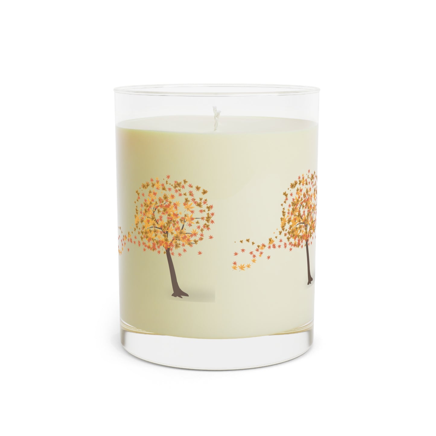 Autumn Tree Scented Candle, Cozy Home Decor, Fall Aromatherapy Gift, Eco-Friendly Candle, Seasonal Home Fragrance