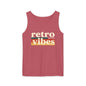Retro Vibes Tank Top - Unisex Summer Apparel, Casual Wear, Beach Attire, Vintage Style, Gift for Friends