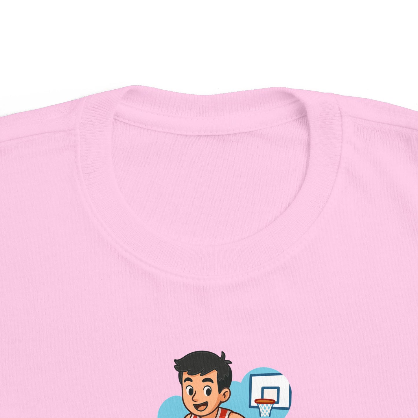 Toddler Basketball Tee, Fun Kids Graphic Shirt, Cute Toddler Sportswear, Toddler Birthday Gift, Playful Youth T-Shirt