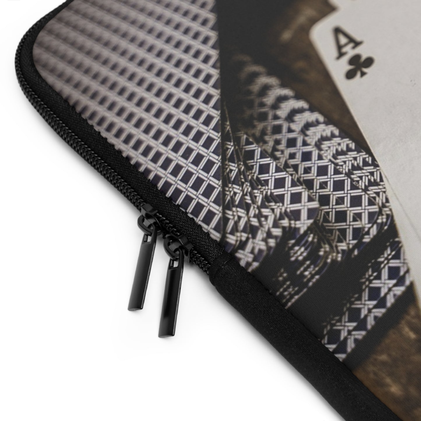 Poker Player Laptop Sleeve | Gaming Accessory for Gamers, Unique Gift for Poker Lovers, Stylish Tech Case, Perfect for Travel