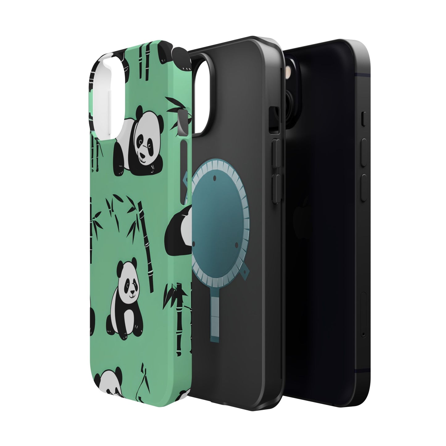 Panda Bamboo Magnetic Impact-Resistant Phone Case