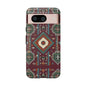Tribal Pattern Phone Case - Boho Chic, Tough Durable Cover, Stylish Tech Accessory, Gift for Him/Her, Festival Essentials