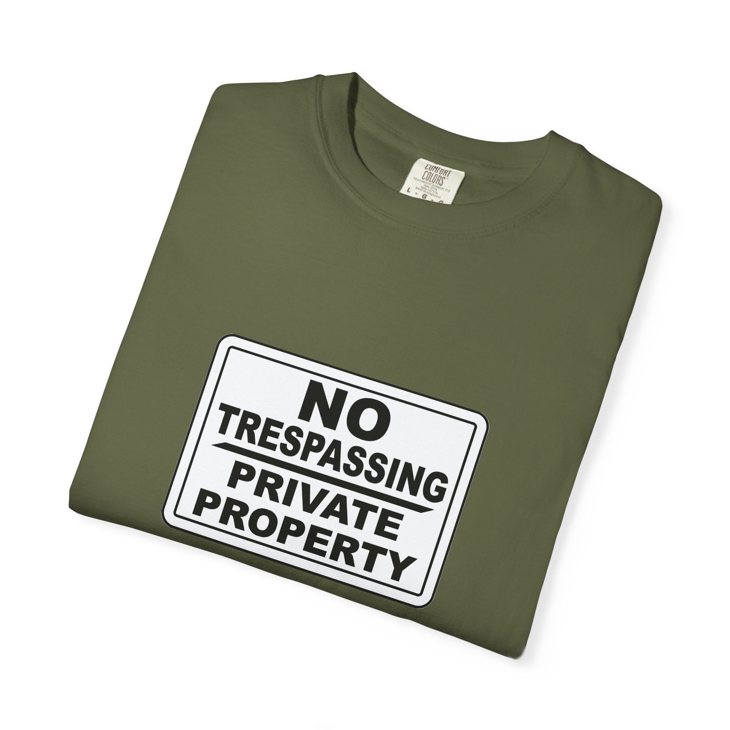 Unisex Garment-Dyed T-Shirt with Bold 'No Trespassing' Design | Casual Wear, Gift for Outdoors Lovers, Funny Shirt, Statement Tee, [...]