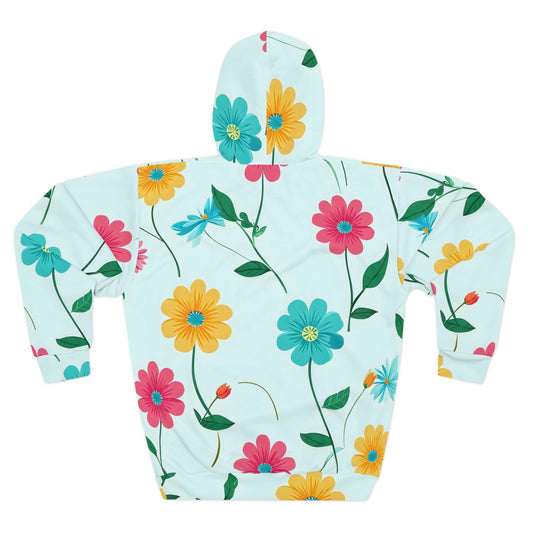 Floral Spring Hoodie — Pastel Daisy