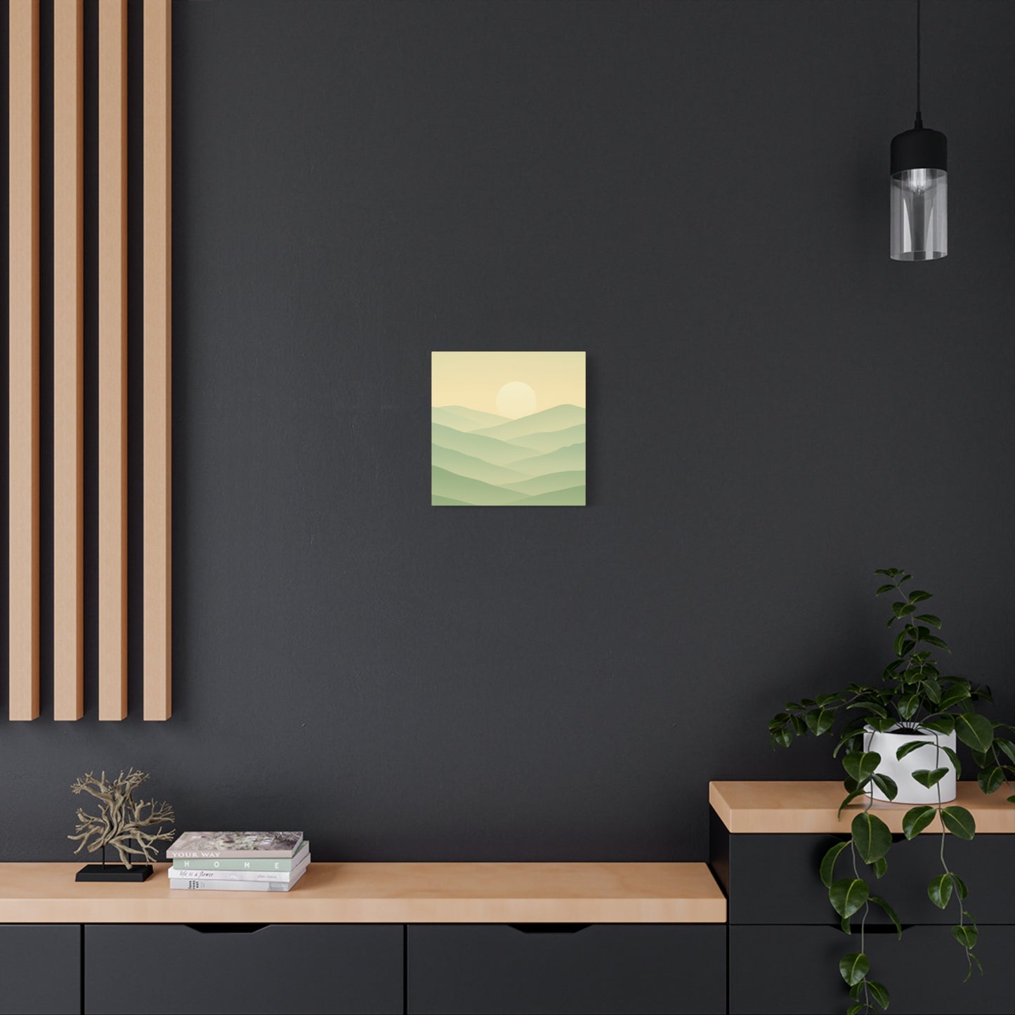 Matte Canvas, Stretched, 1.25" Sunset or Sunrise
