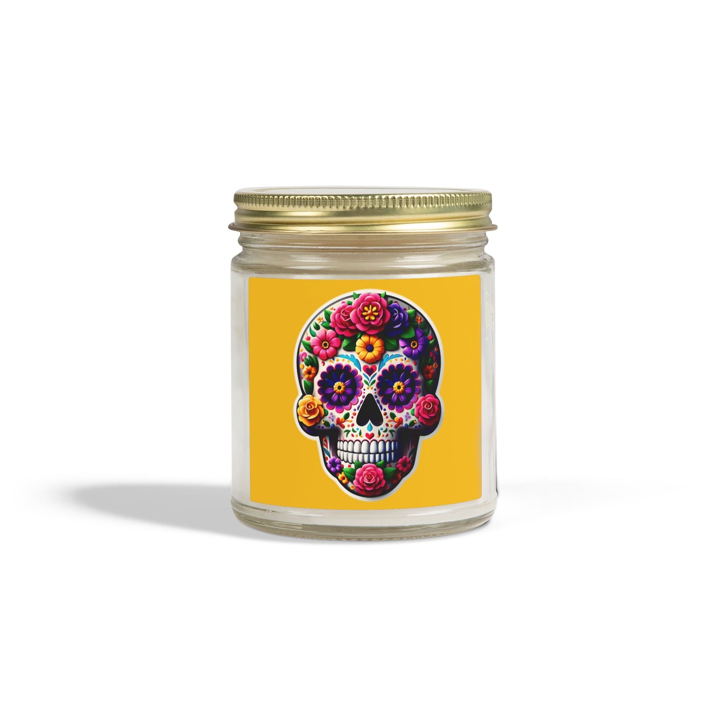 Day of the Dead Coconut Apricot Candle (4oz/9oz)