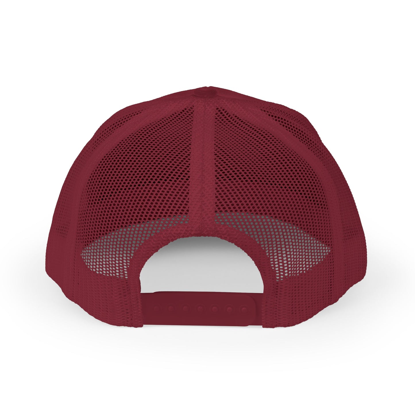 Don’t Look Back Snapback Trucker Cap — Retro Rainbow Embroidered Hat