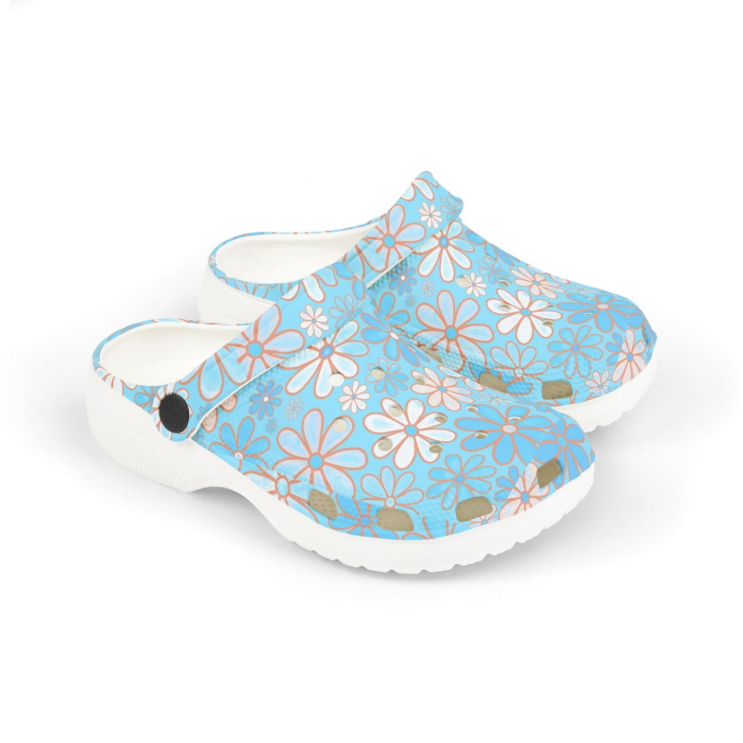 Kids Floral Clogs - Fun, Comfortable & Stylish Footwear | Perfect for Playtime, Beach Days, and Summer Adventures, Kid's Shoes, Garden [...]