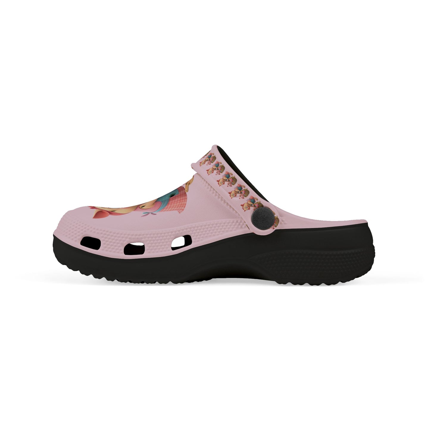 Kids Pink Piglet Clogs — Cute Farm Animal EVA Foam Shoes