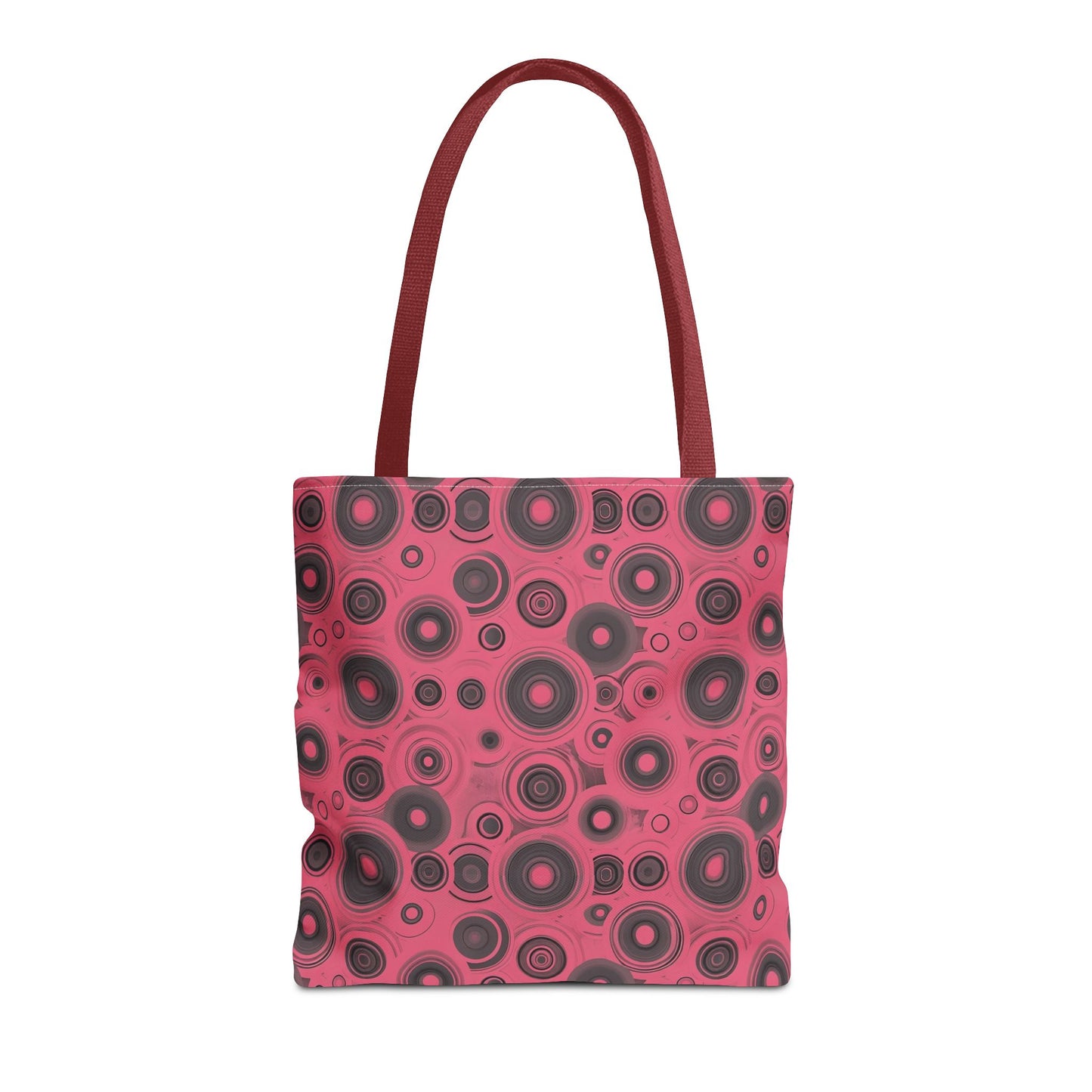 Colorful Retro Tote Bag, Stylish Beach Bag, Shopping Tote