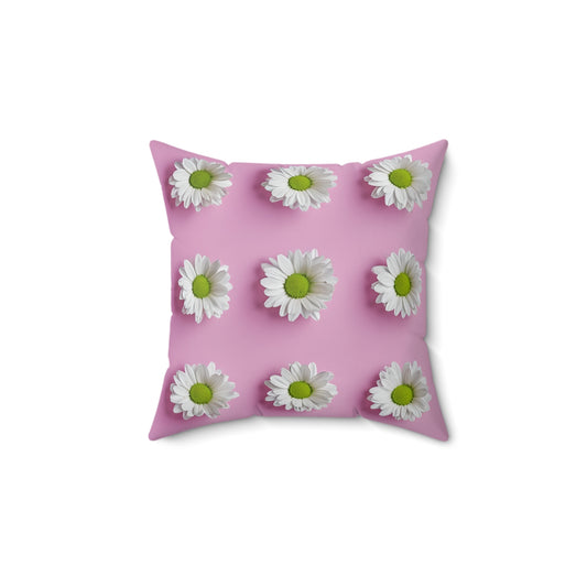 Charming Floral Throw Pillow - Cozy Home Decor, Floral Cushion