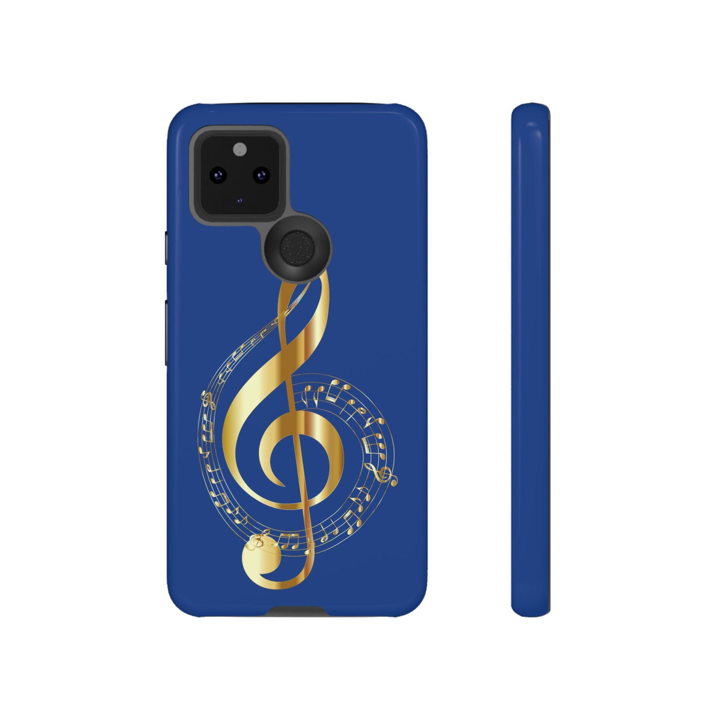Tough Cases Blue and Gold Musical Note