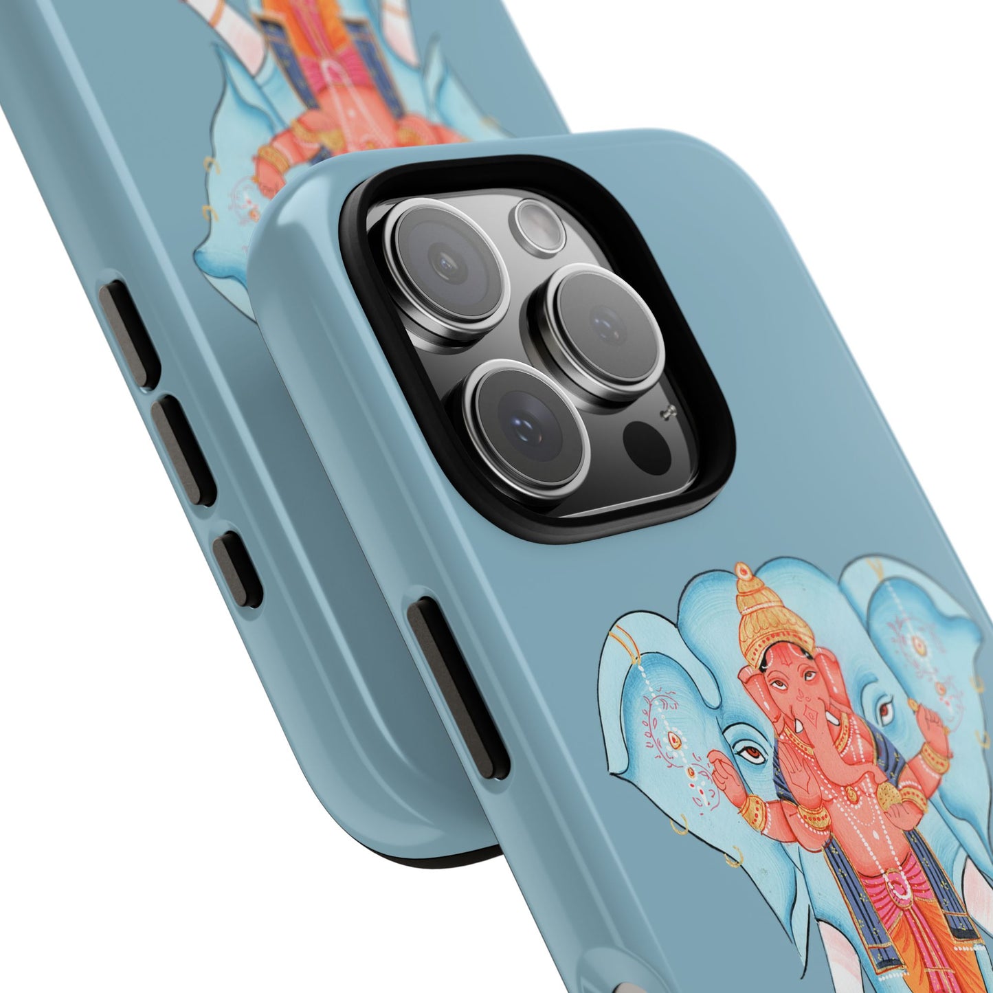 Tough Cases: Ganesh-Inspired Phone Case, Bohemian Phone Cover, Hindu Art Accessory, Festival Gift, Protective Phone Shell