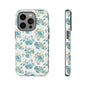 Floral Phone Case - Tough Cases, Durable Phone Cover, Cute Floral Design, Gift for Her, Trendy Phone Accessory, Spring Style