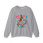 Peck Off Crewneck Sweatshirt – Funny Chicken Graphic Pullover