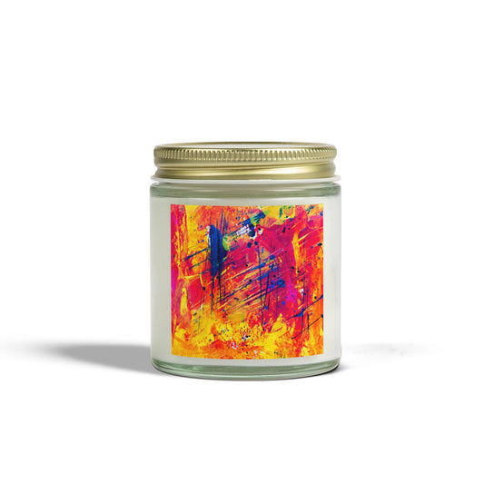 Vibrant Artistic Scented Candles - Perfect for Relaxation, Home Decor, Gifts, Celebrations, and Aromatherapy