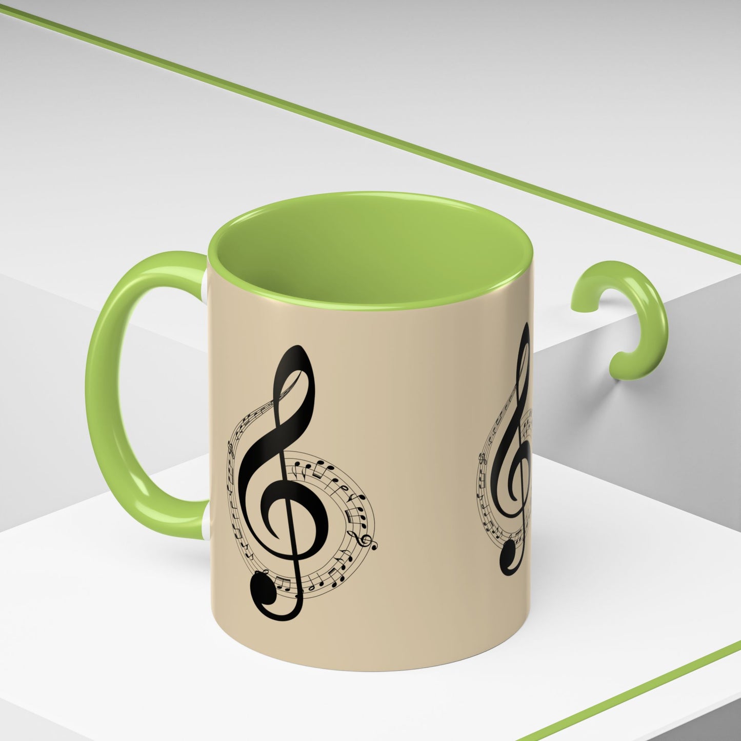 Musical Notes Coffee Mug - Perfect Gift for Music Lovers