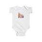 Animal Alphabet Infant Bodysuit, Cute Baby Clothes, Unique Baby Shower Gift, Personalized Baby Outfit, Fun Toddler Apparel