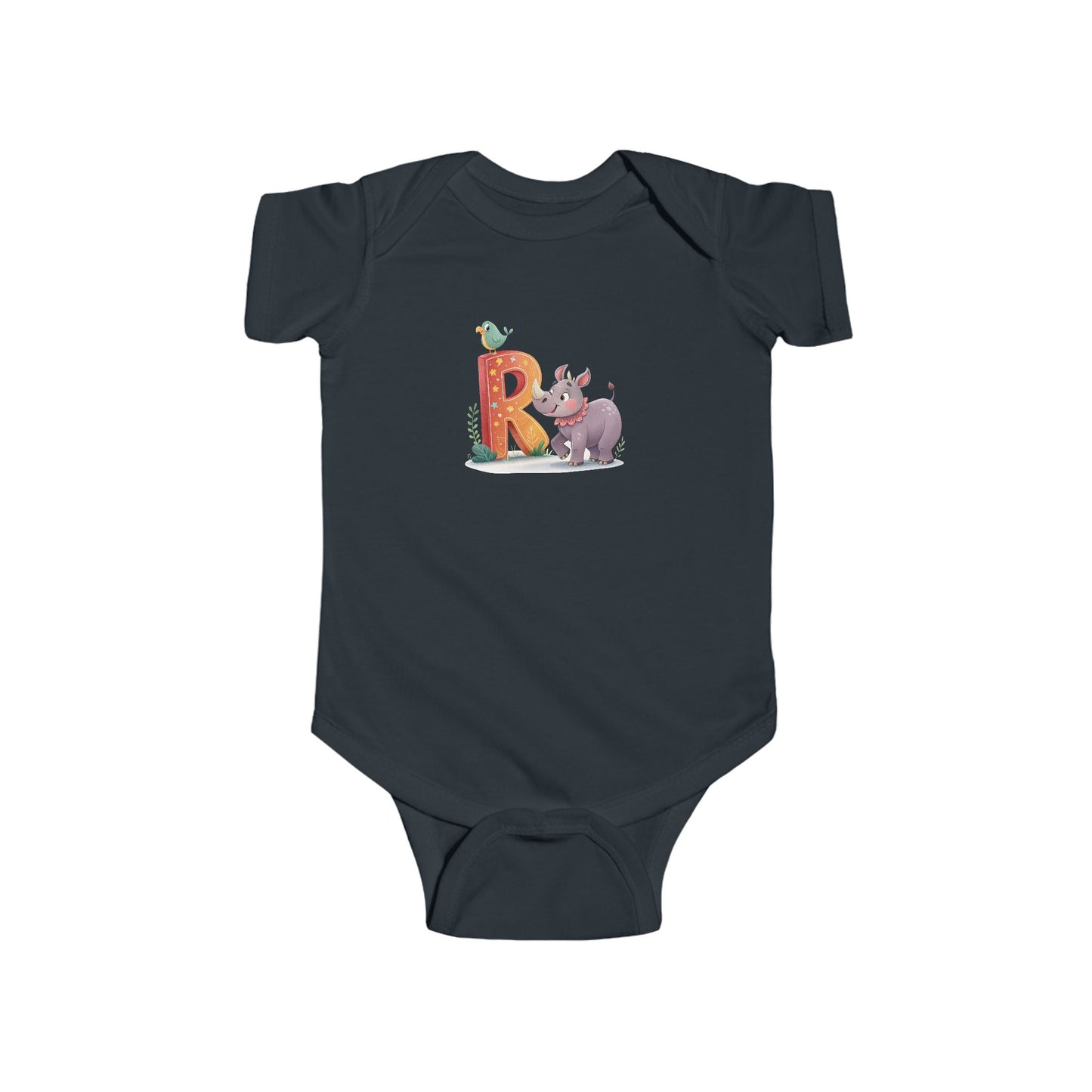 Animal Alphabet Infant Bodysuit, Cute Baby Clothes, Unique Baby Shower Gift, Personalized Baby Outfit, Fun Toddler Apparel