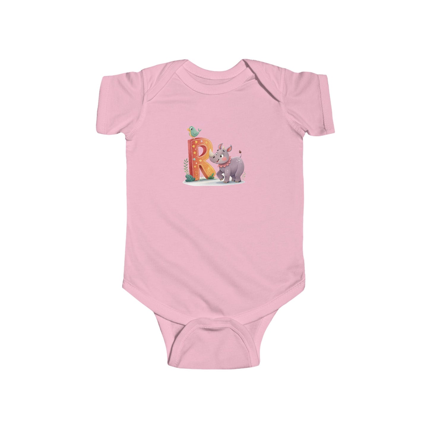 Animal Alphabet Infant Bodysuit, Cute Baby Clothes, Unique Baby Shower Gift, Personalized Baby Outfit, Fun Toddler Apparel