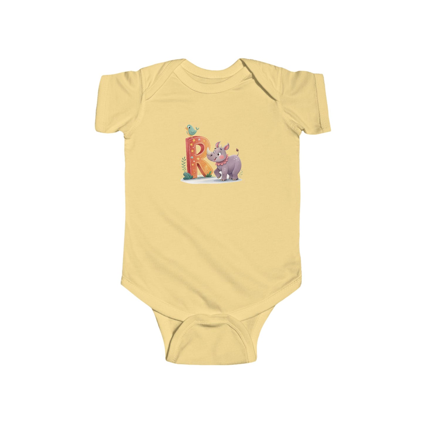 Animal Alphabet Infant Bodysuit, Cute Baby Clothes, Unique Baby Shower Gift, Personalized Baby Outfit, Fun Toddler Apparel