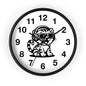 Cool Cat Design Wall Clock - Fun Decor for Animal Lovers, Tiger Clock, Unique Home Gift, Trendy Animal Wall Art, Kids Room Decor