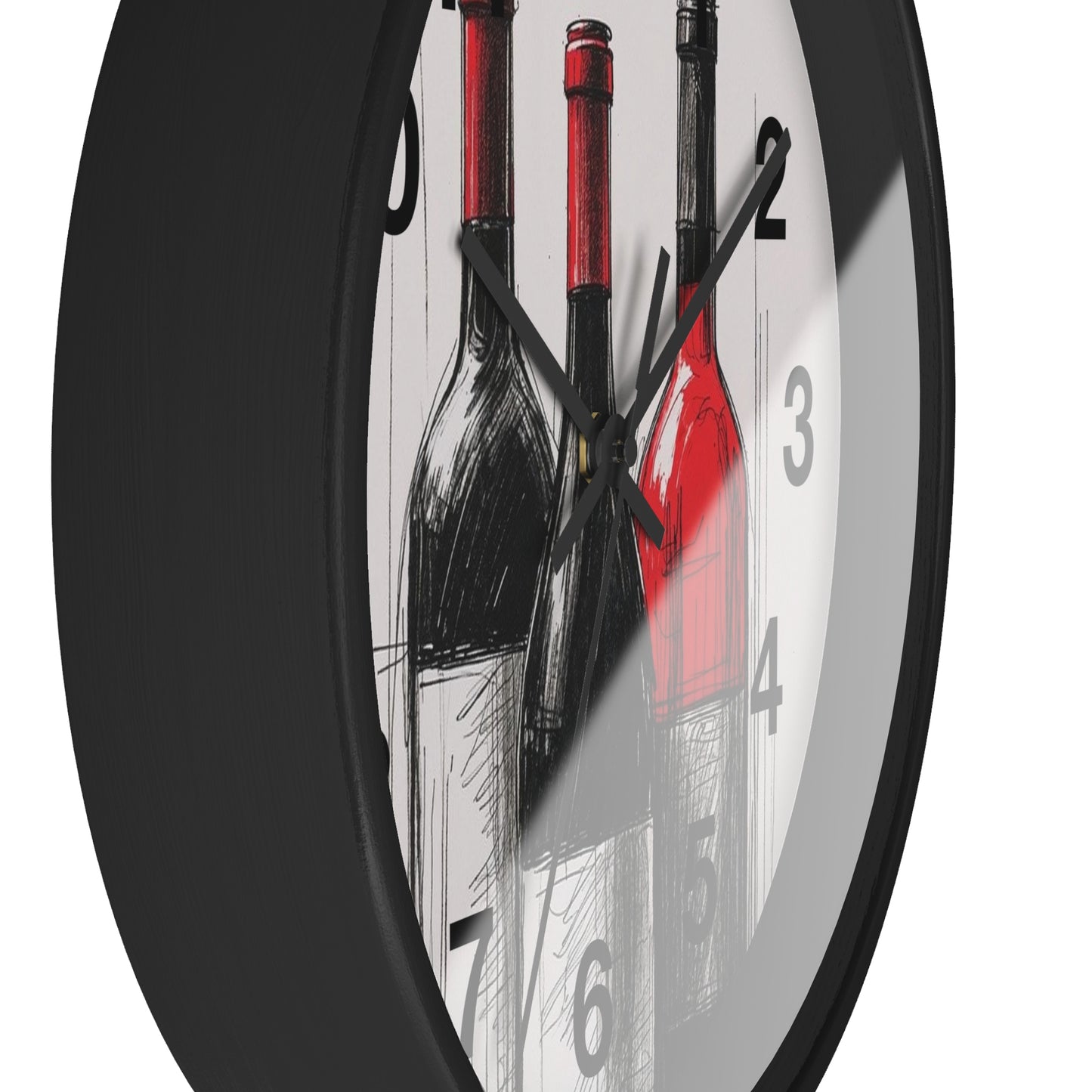 Wine Lovers Wall Clock, Decorative Timepiece for Kitchen, Bar, Home, Unique Gift for Wine Enthusiasts, Rustic Decor, Perfect for [...]