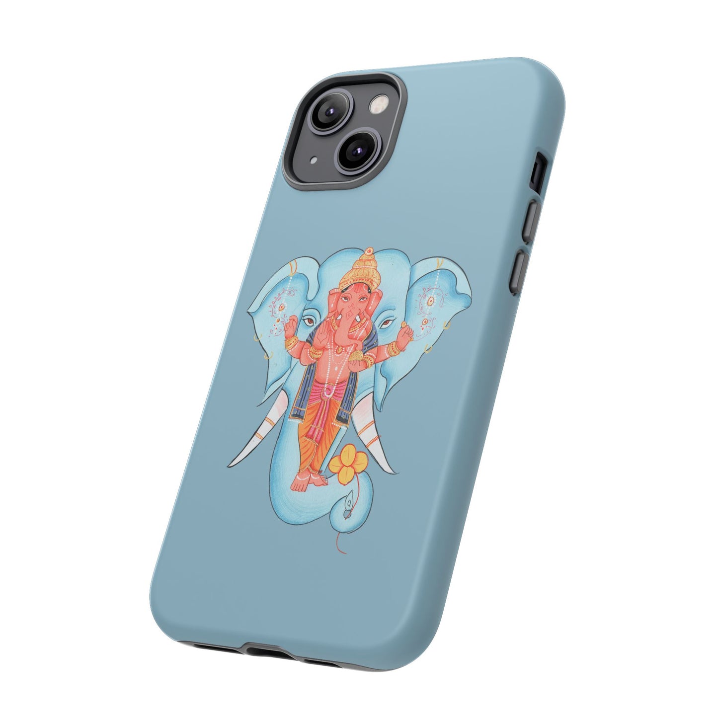 Tough Cases: Ganesh-Inspired Phone Case, Bohemian Phone Cover, Hindu Art Accessory, Festival Gift, Protective Phone Shell