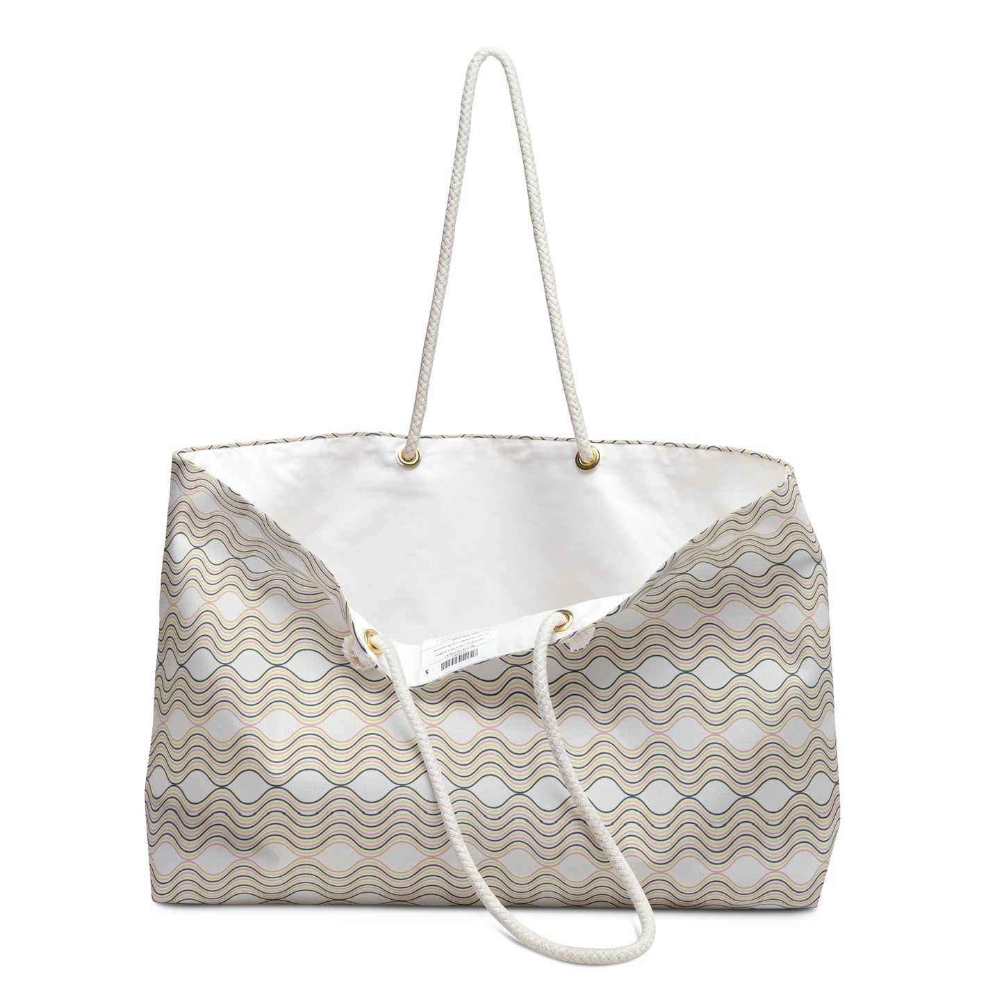 Wave Pattern Weekender Bag | Perfect for Travel, Beach Days, or Gym | Stylish Tote for Your Weekend Getaway, Gift for Her, Summer Essentials