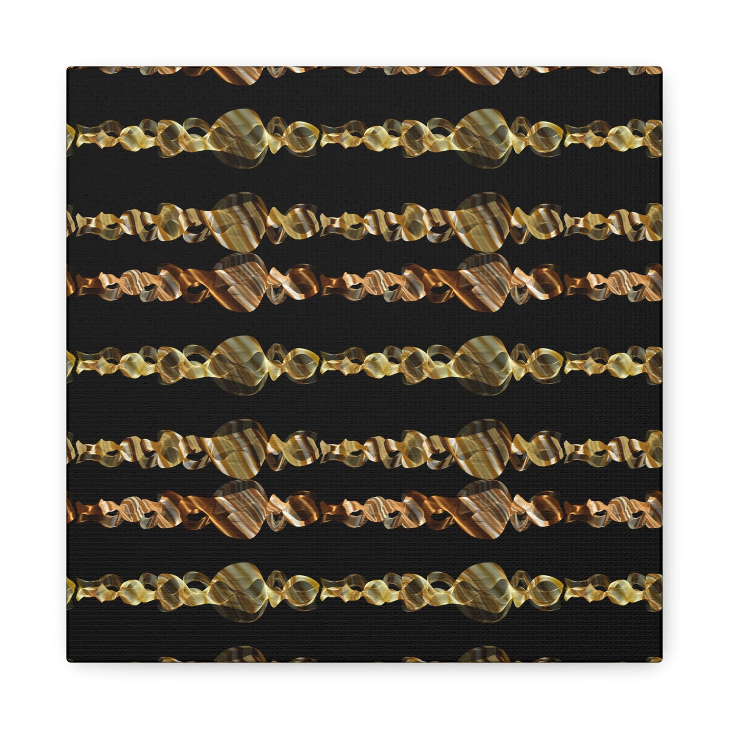 Artistic Canvas Gold and Black