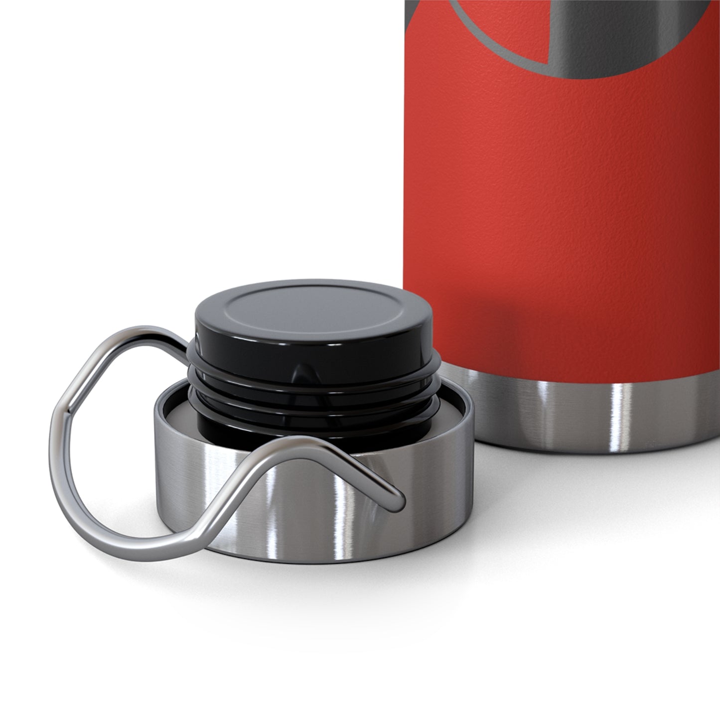 Stylish Copper Insulated Water Bottle for On-the-Go Hydration | Fitness, Travel, Eco-Friendly Gift, Unique Design, 22oz