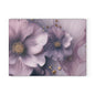 Elegant Floral Glass Cutting Board - Sophisticated Kitchen Deco