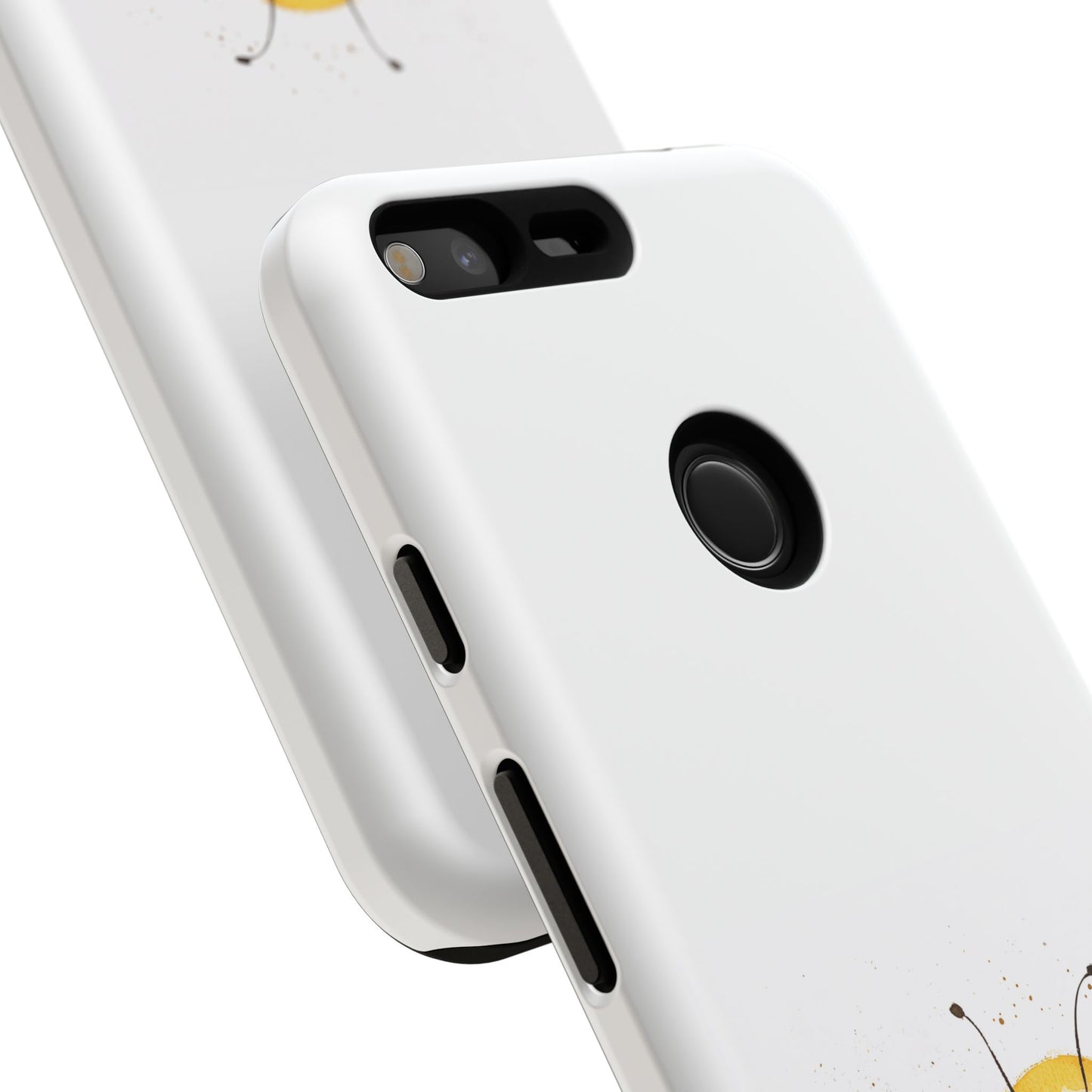 Bee Phone Case, Cute Bee Design, Tough Phone Cover, Gift for Nature Lovers, Floral Bee Mobile Case, Bee-themed Accessory