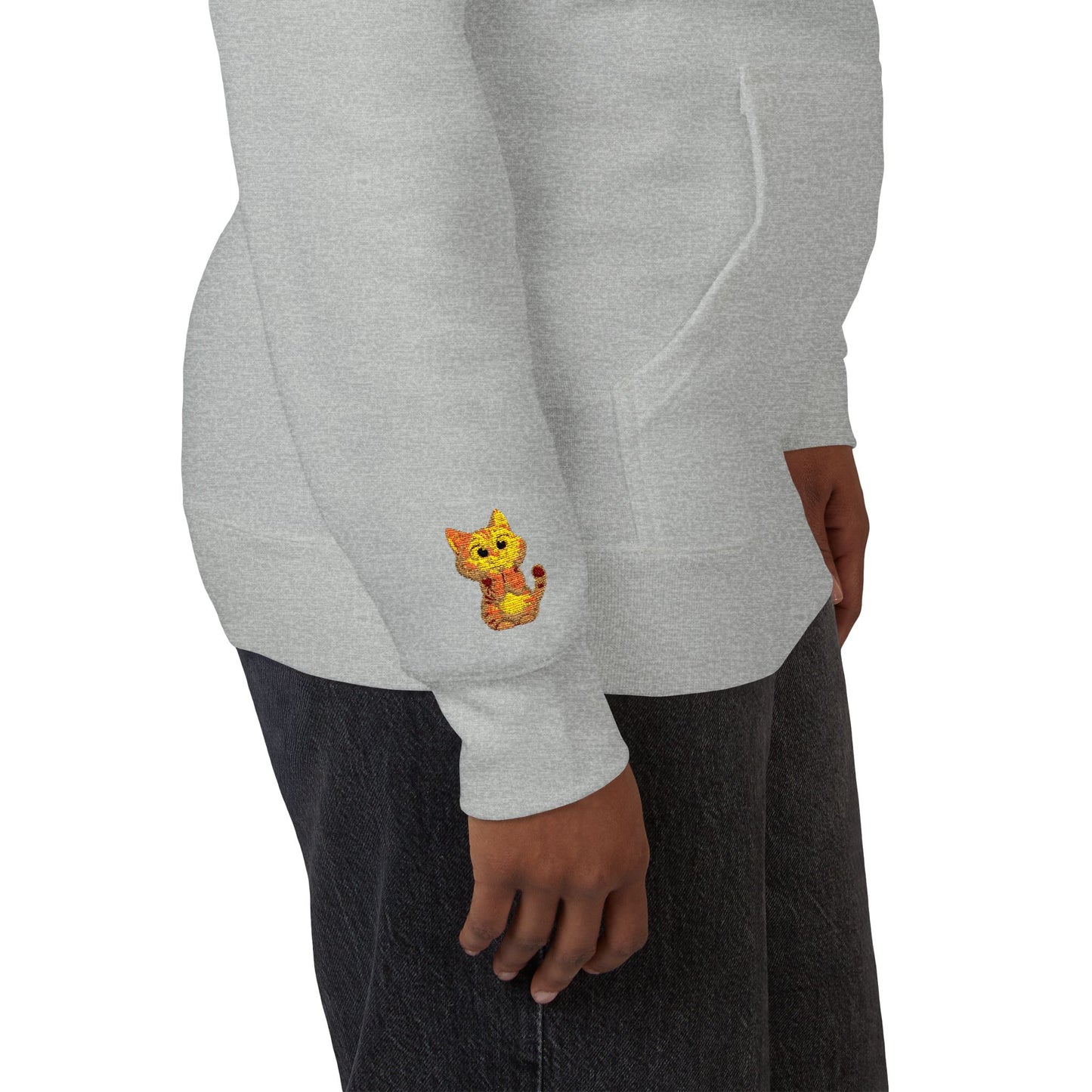 Cozy Fleece Hoodie with Cute Animal Design, Unisex Sweatshirt for Casual Outings, Gifts for Animal Lovers, Perfect for Fall and Winter