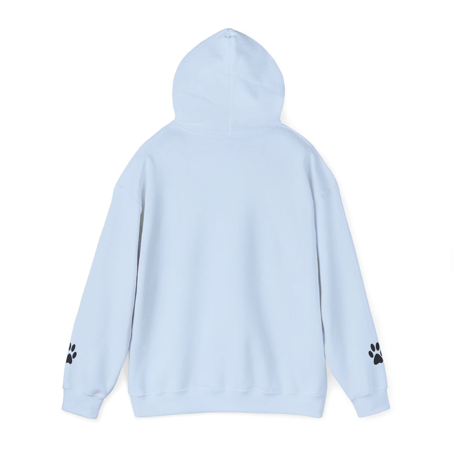 Cute Dog Paw Print Hoodie, Pet Lover Gift, Unisex Sweatshirt, Cozy Animal Hoodie, Perfect for Animal Lovers, Dog Mom Apparel