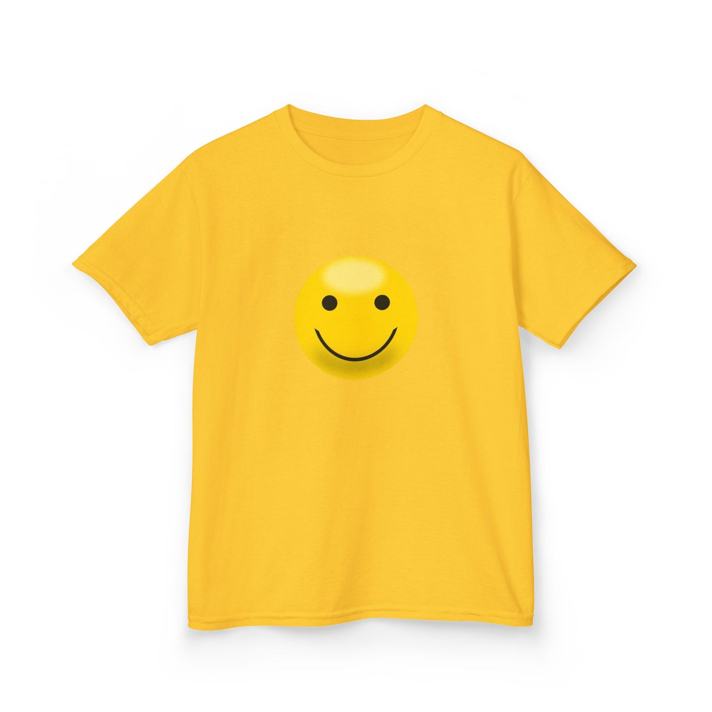 Smiley Face Kids Tee, Funny Kids Shirt, Cute Summer Tee, Gift for Kids, Playful Children
